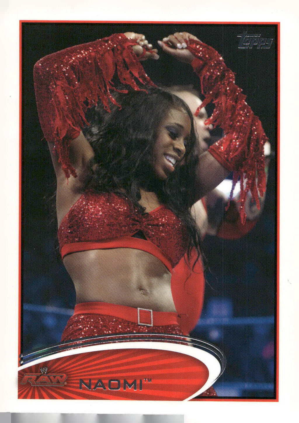 2012 Topps WWE #27 Naomi
