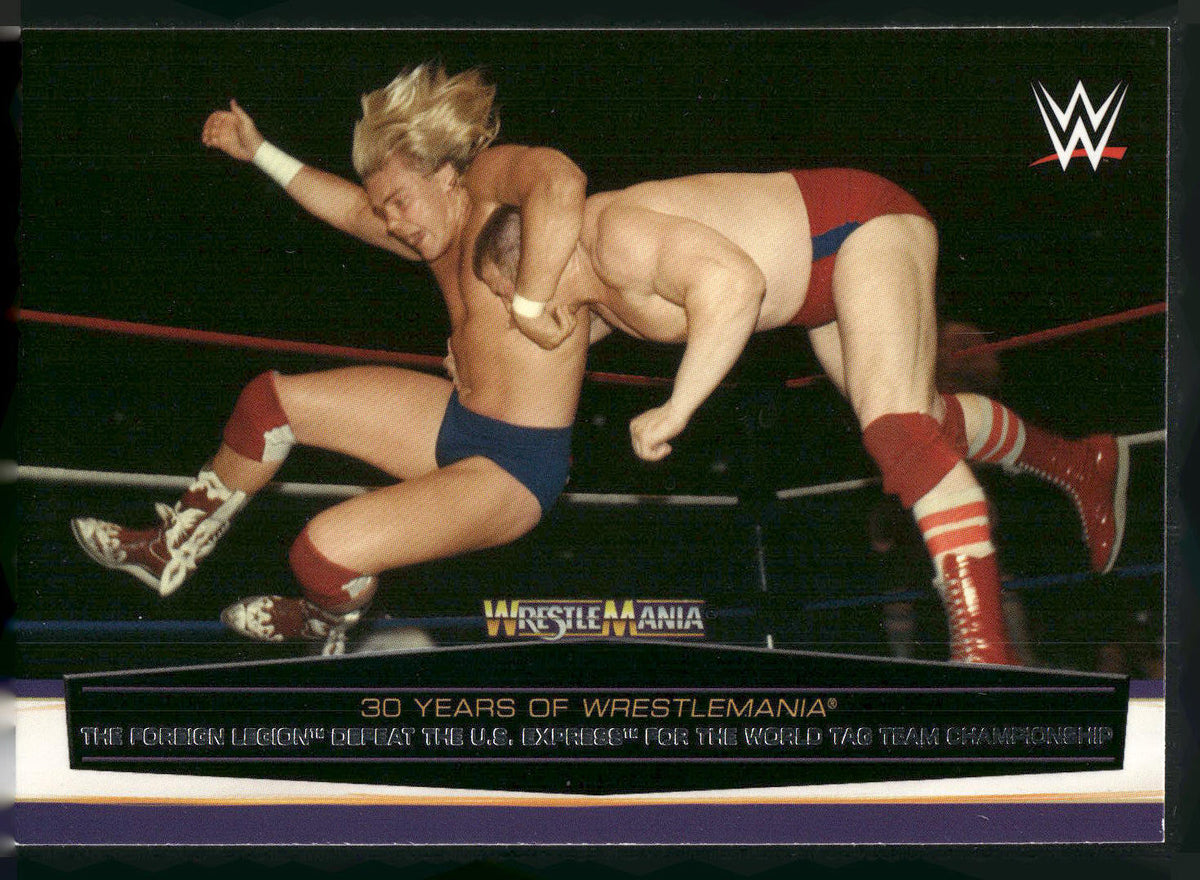 2014 Topps WWE Road to Wrestlemania #1 The Foreign Legion