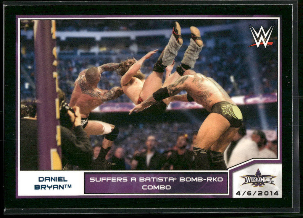 2014 Topps WWE Road to Wrestlemania #109 Daniel Bryan