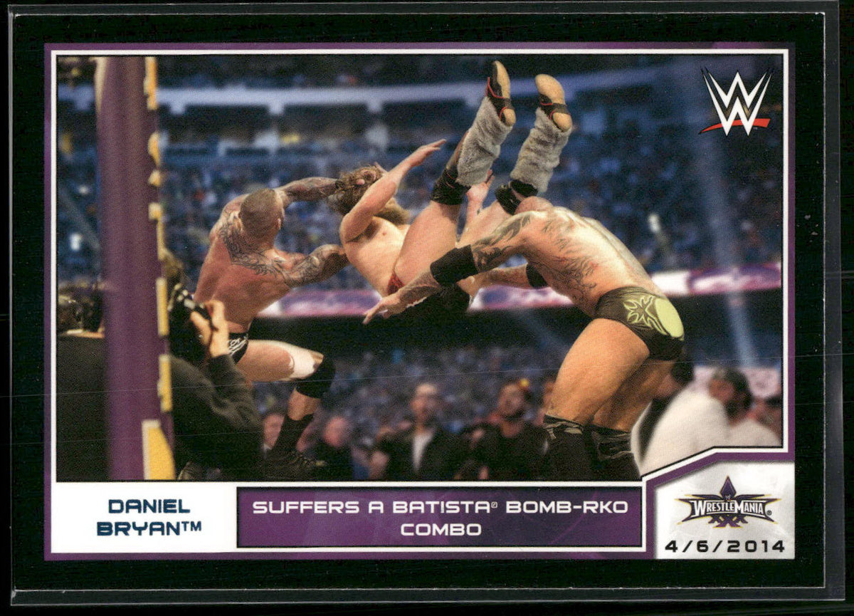 2014 Topps WWE Road to Wrestlemania #109 Daniel Bryan