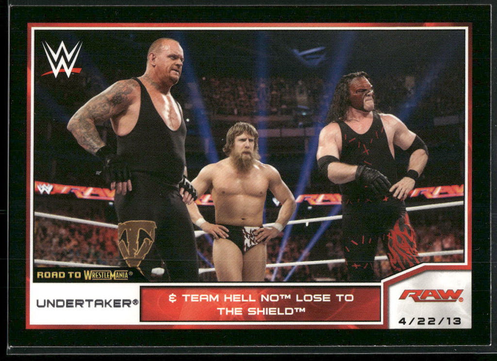 2014 Topps WWE Road to Wrestlemania #5 The Undertaker