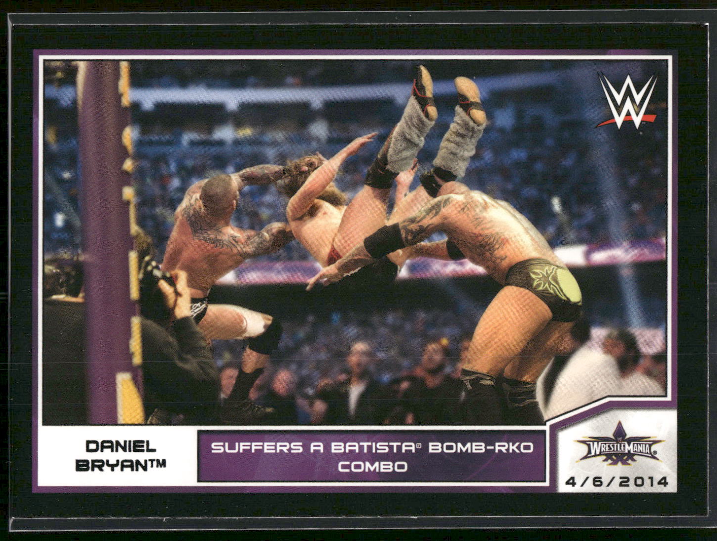 2014 Topps WWE Road to Wrestlemania #109 Daniel Bryan
