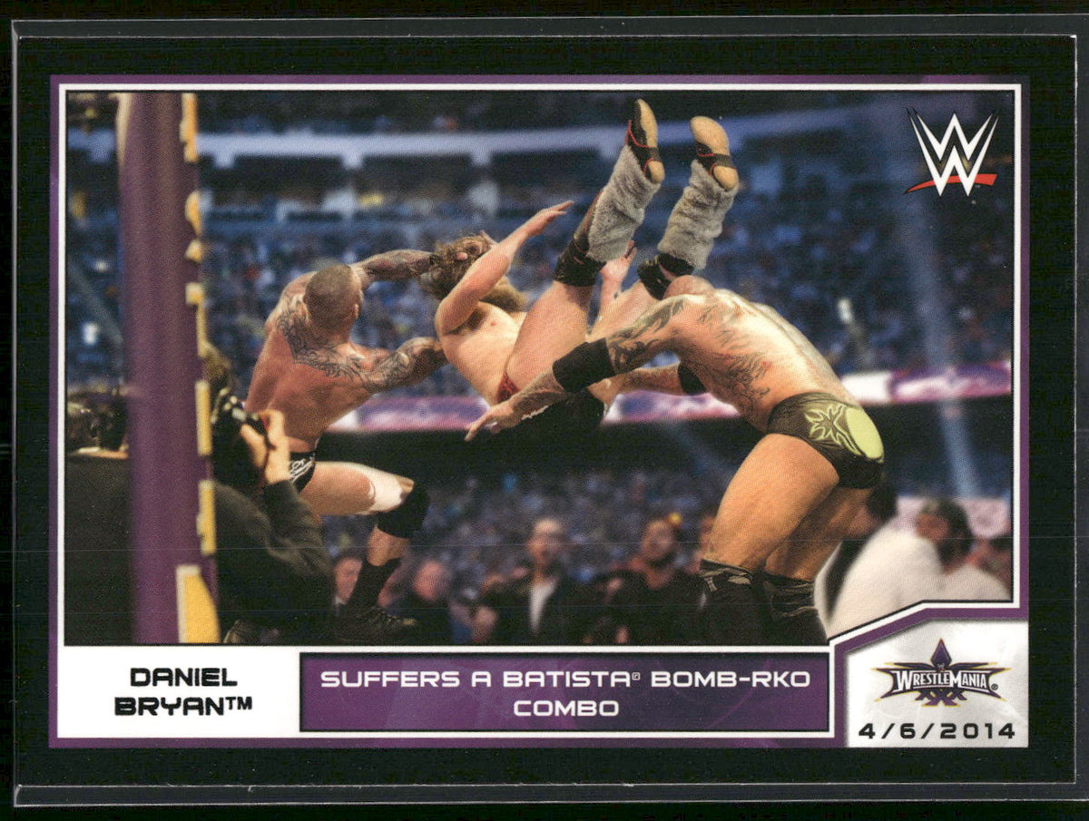 2014 Topps WWE Road to Wrestlemania #109 Daniel Bryan