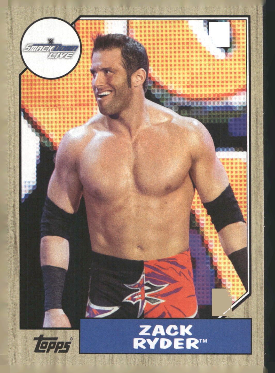 2017 Topps WWE Heritage #67 Zack Ryder