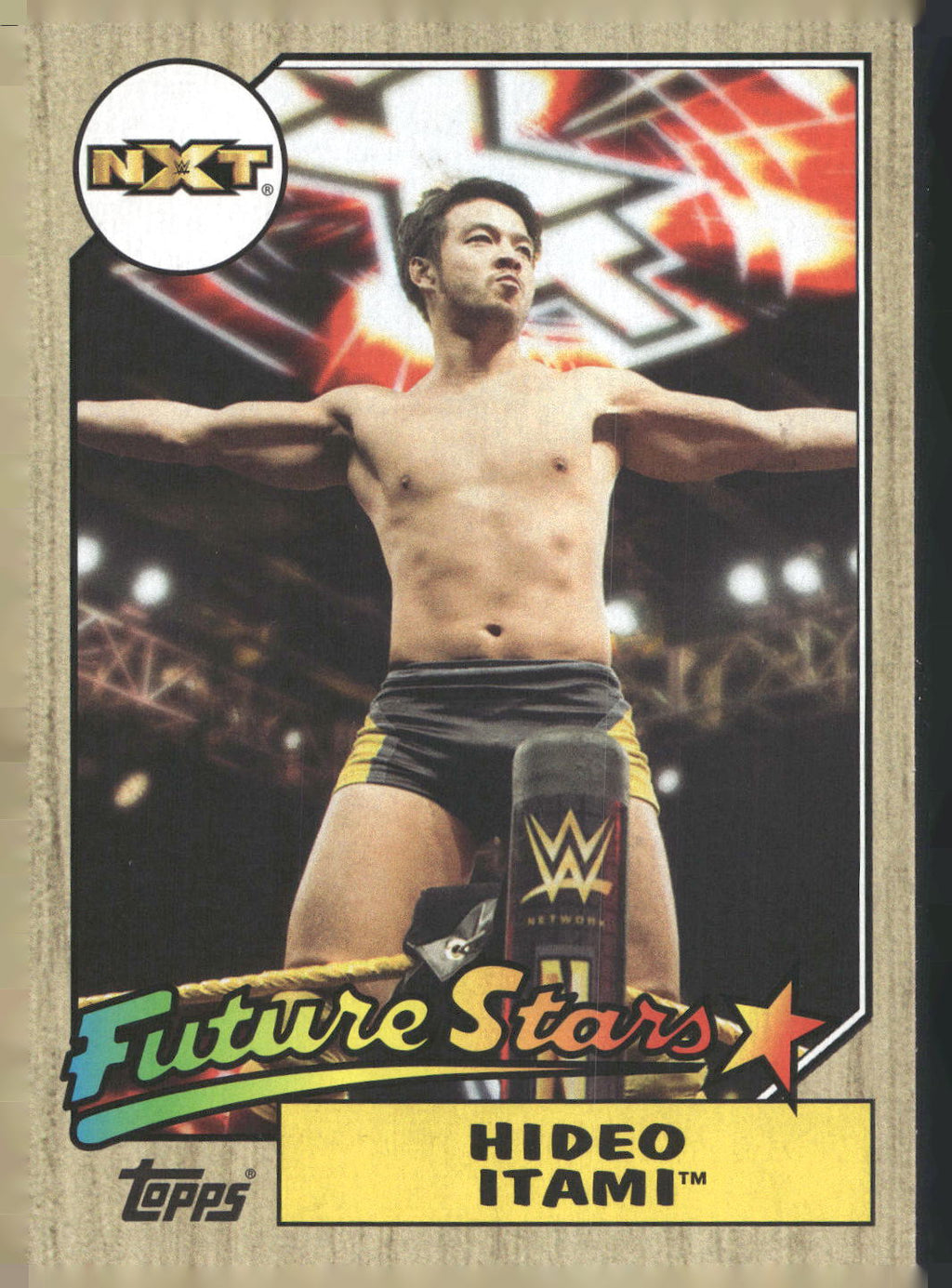 2017 Topps WWE Heritage #5 Hideo Itami