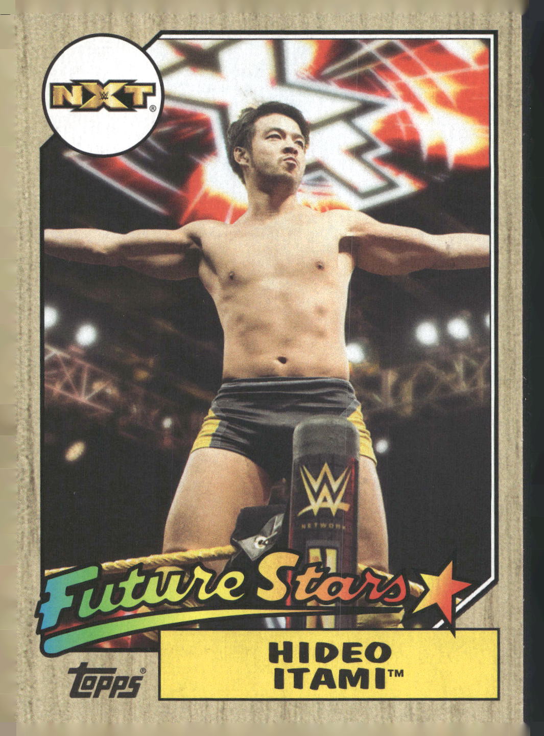 2017 Topps WWE Heritage #5 Hideo Itami