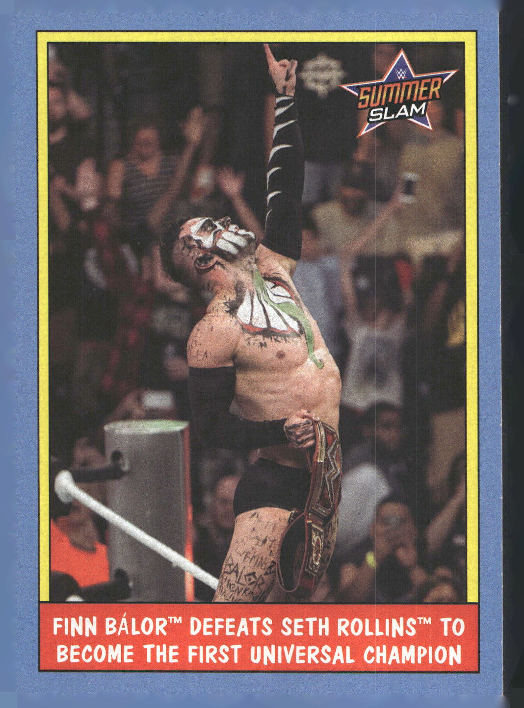 2017 Topps WWE Heritage #49 Finn Bálor Thirty Years of SummerSlam