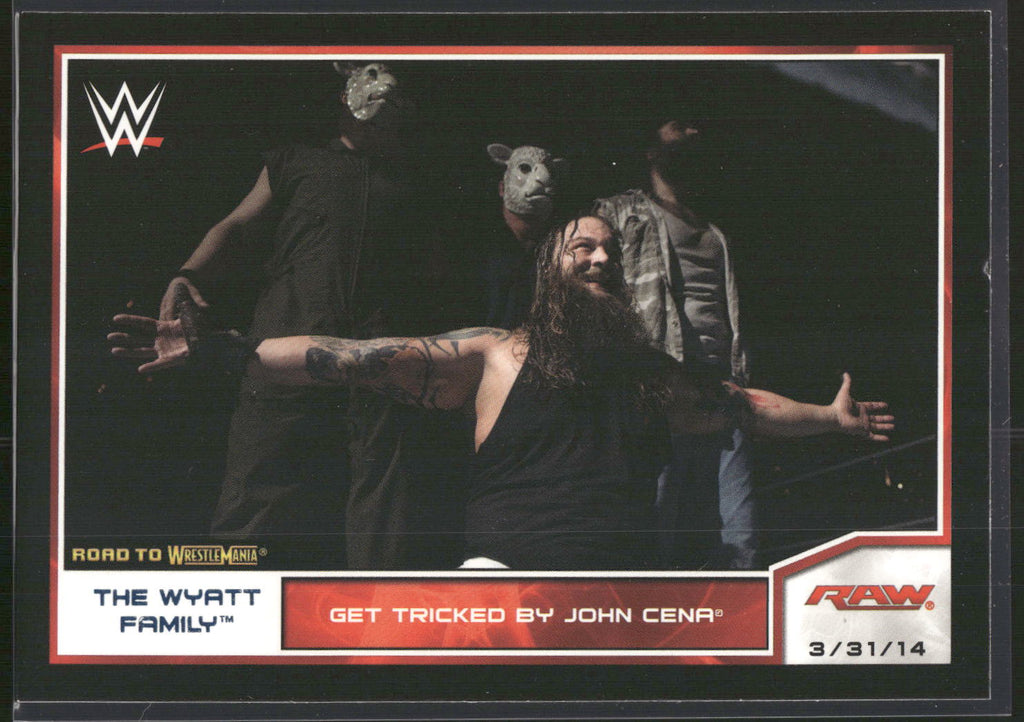 2014 Topps WWE Road to Wrestlemania #93 The Wyatt Family