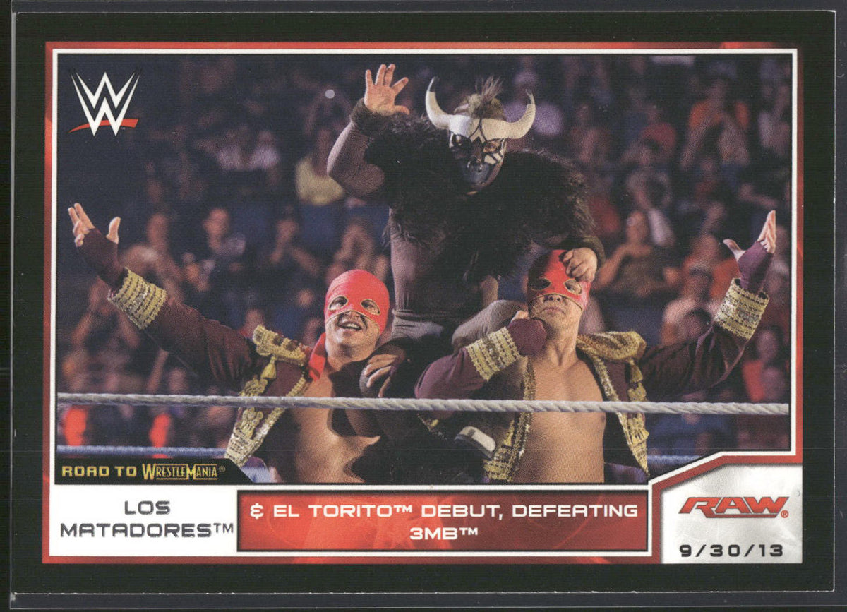 2014 Topps WWE Road to Wrestlemania #46 Los Matadores