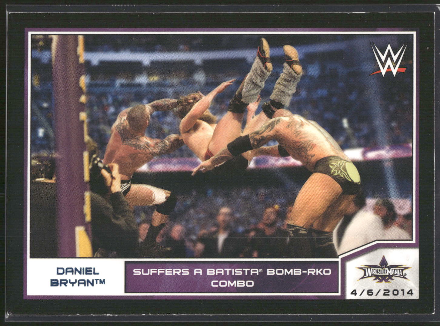 2014 Topps WWE Road to Wrestlemania #109 Daniel Bryan