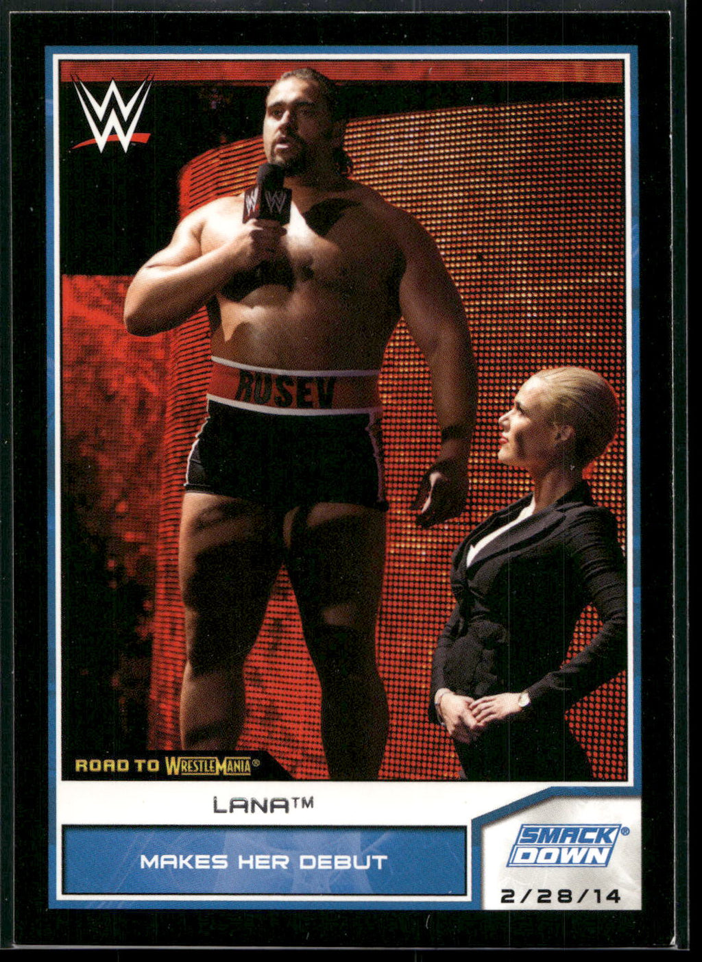 2014 Topps WWE Road to Wrestlemania #83 Lana