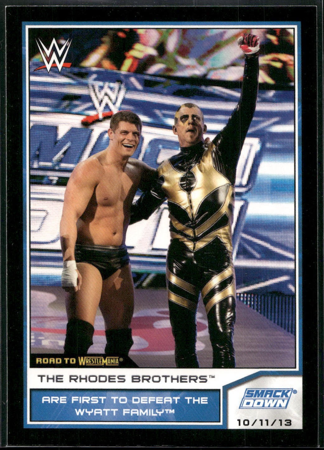 2014 Topps WWE Road to Wrestlemania #49 The Rhodes Brothers