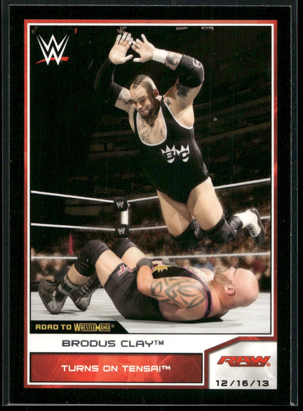 2014 Topps WWE Road to Wrestlemania #65 Brodus Clay