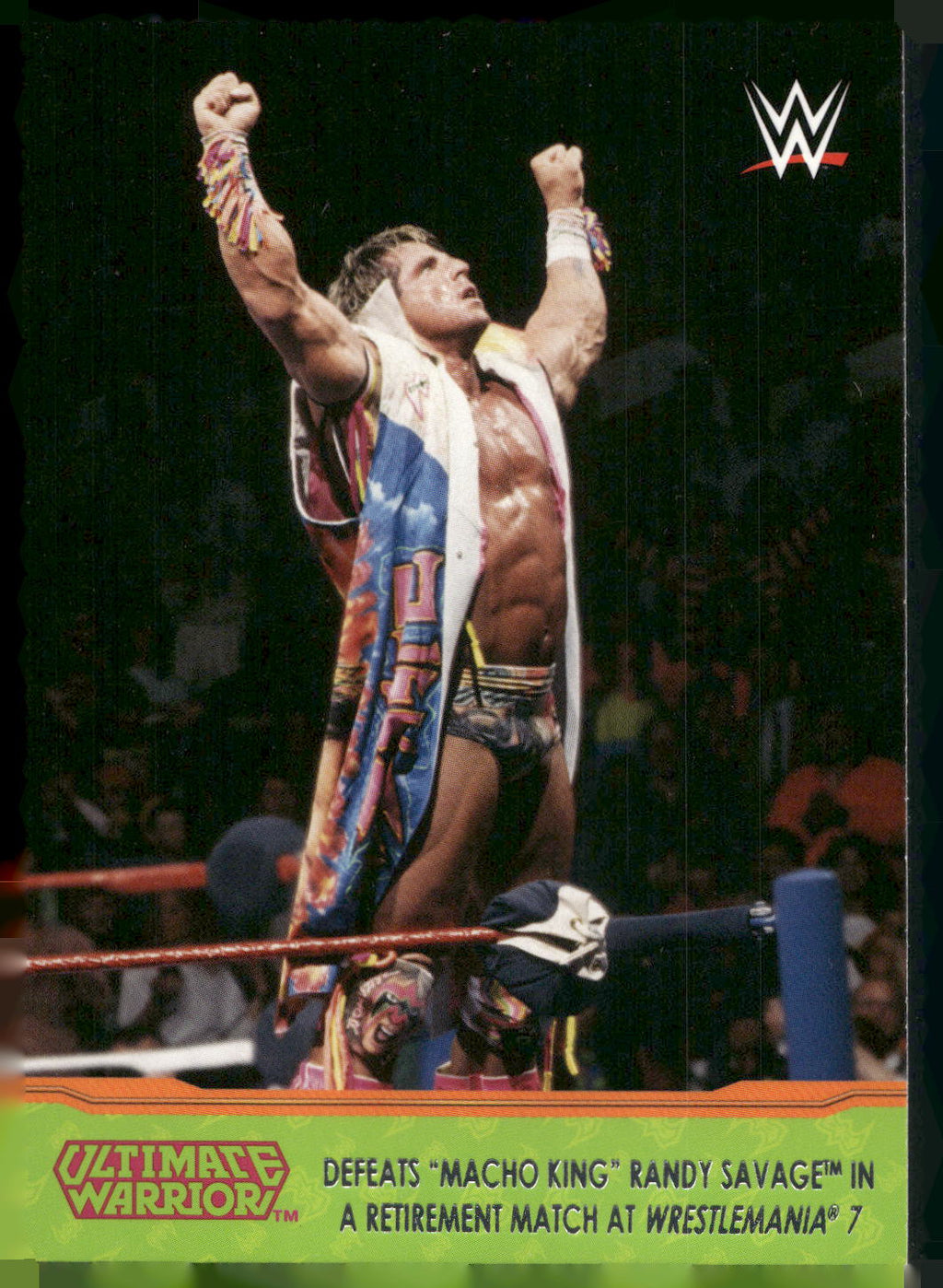 2014 Topps WWE Road to Wrestlemania #7 The Ultimate Warrior