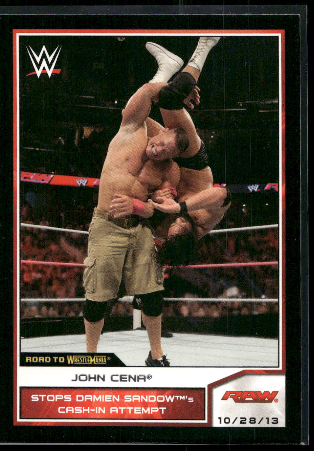 2014 Topps WWE Road to Wrestlemania #53 John Cena