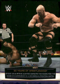 2014 Topps WWE Road to Wrestlemania #34 Stone Cold Steve Austin Defeats The Rock