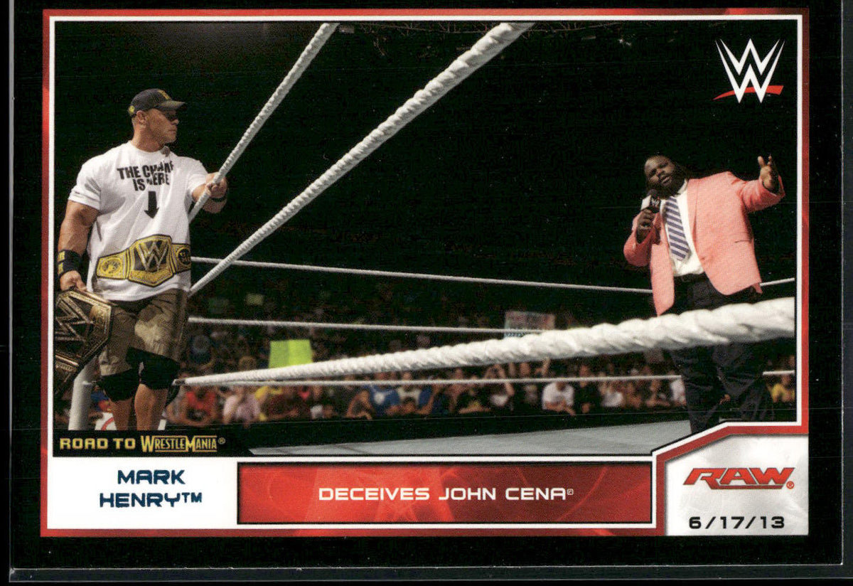 2014 Topps WWE Road to Wrestlemania #18 Mark Henry