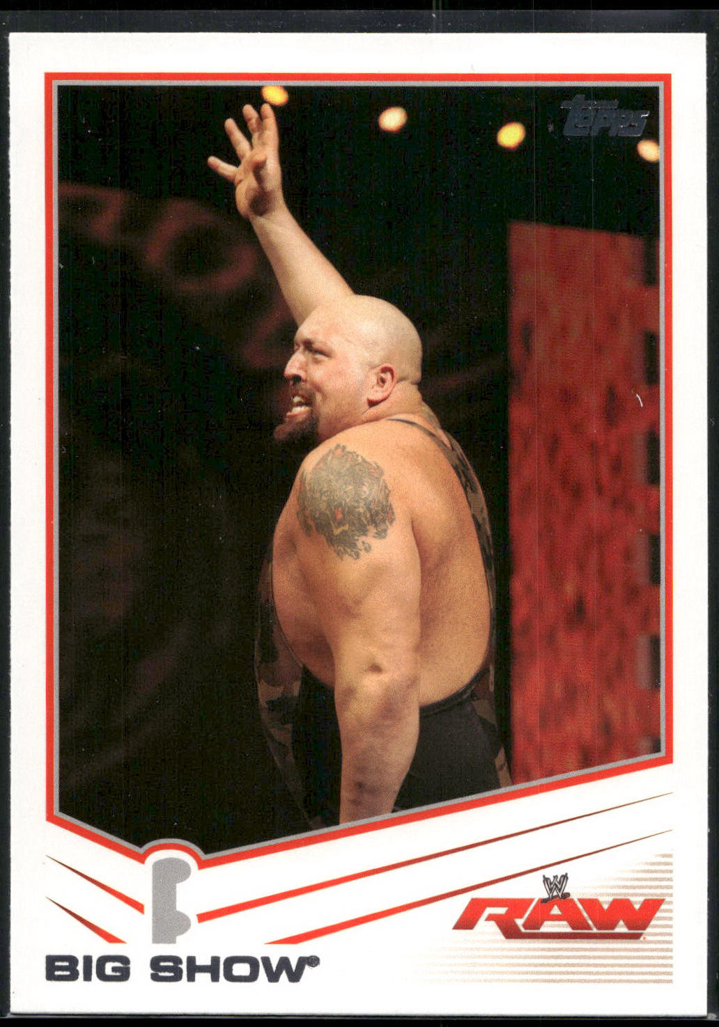 2013 Topps WWE #4 Big Show