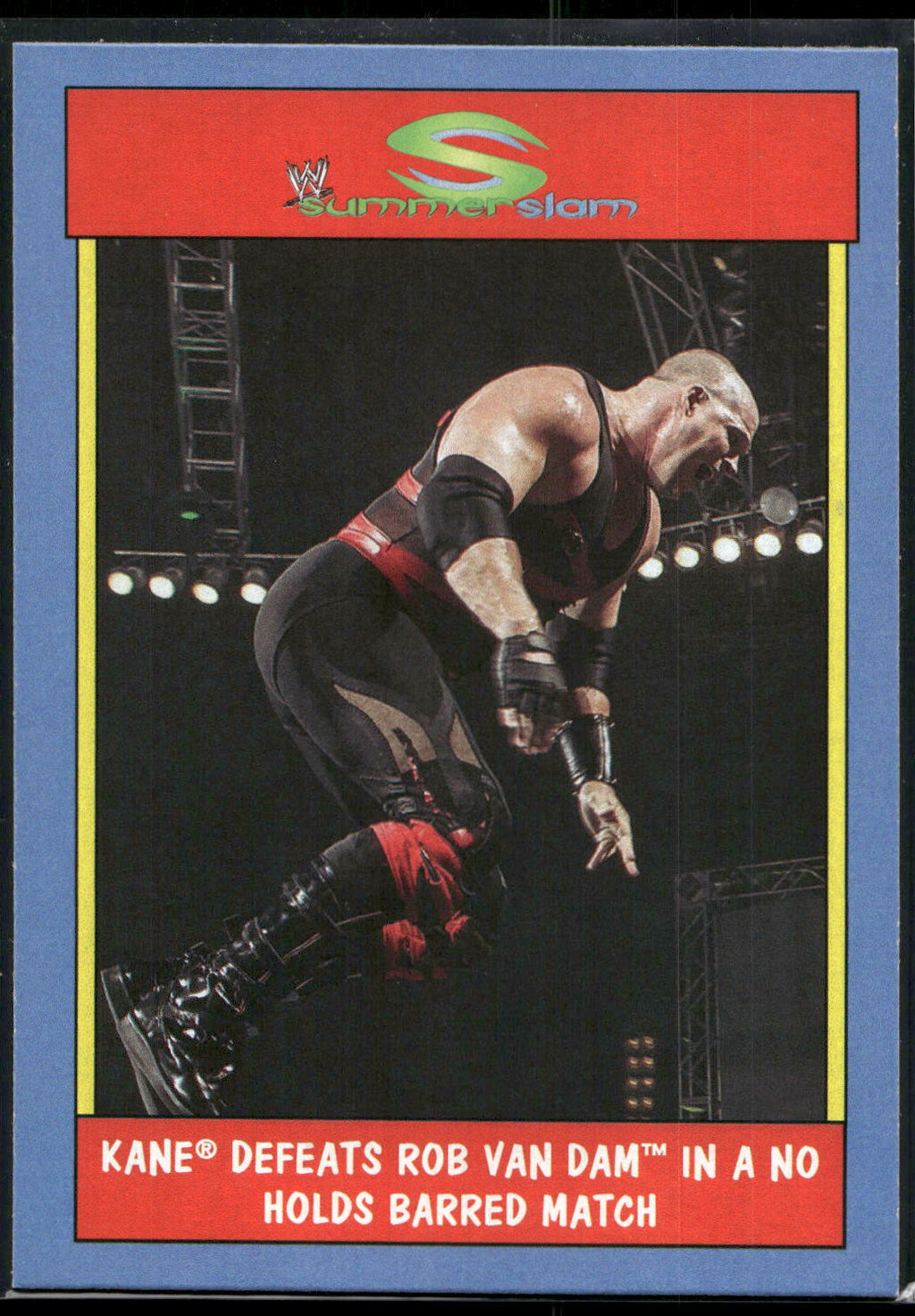 2017 Topps WWE Heritage #29 Kane Thirty Years of SummerSlam