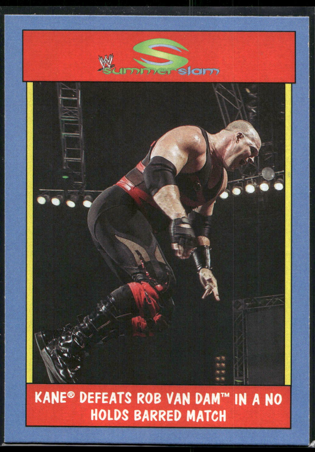 2017 Topps WWE Heritage #29 Kane Thirty Years of SummerSlam