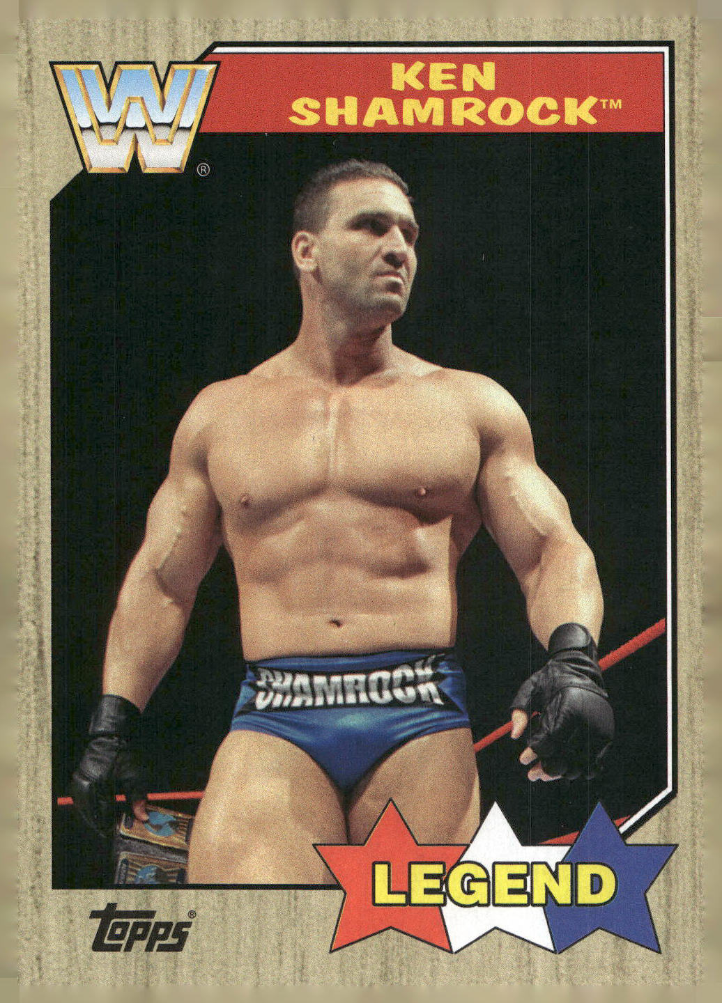 2017 Topps WWE Heritage #80 Ken Shamrock