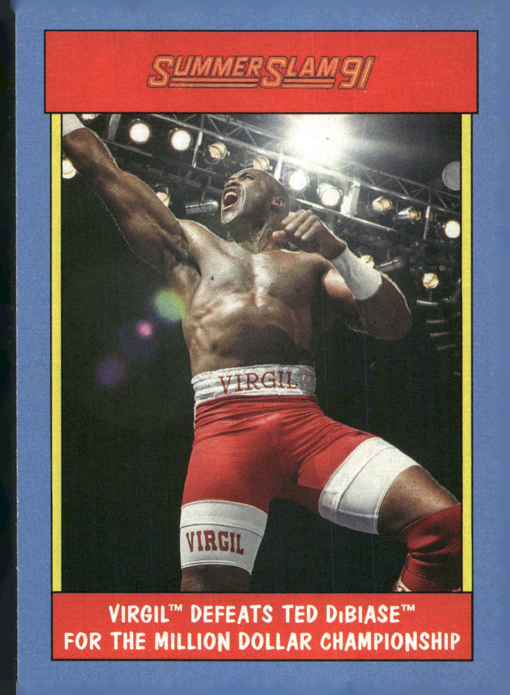 2017 Topps WWE Heritage #8 Virgil Thirty Years of SummerSlam