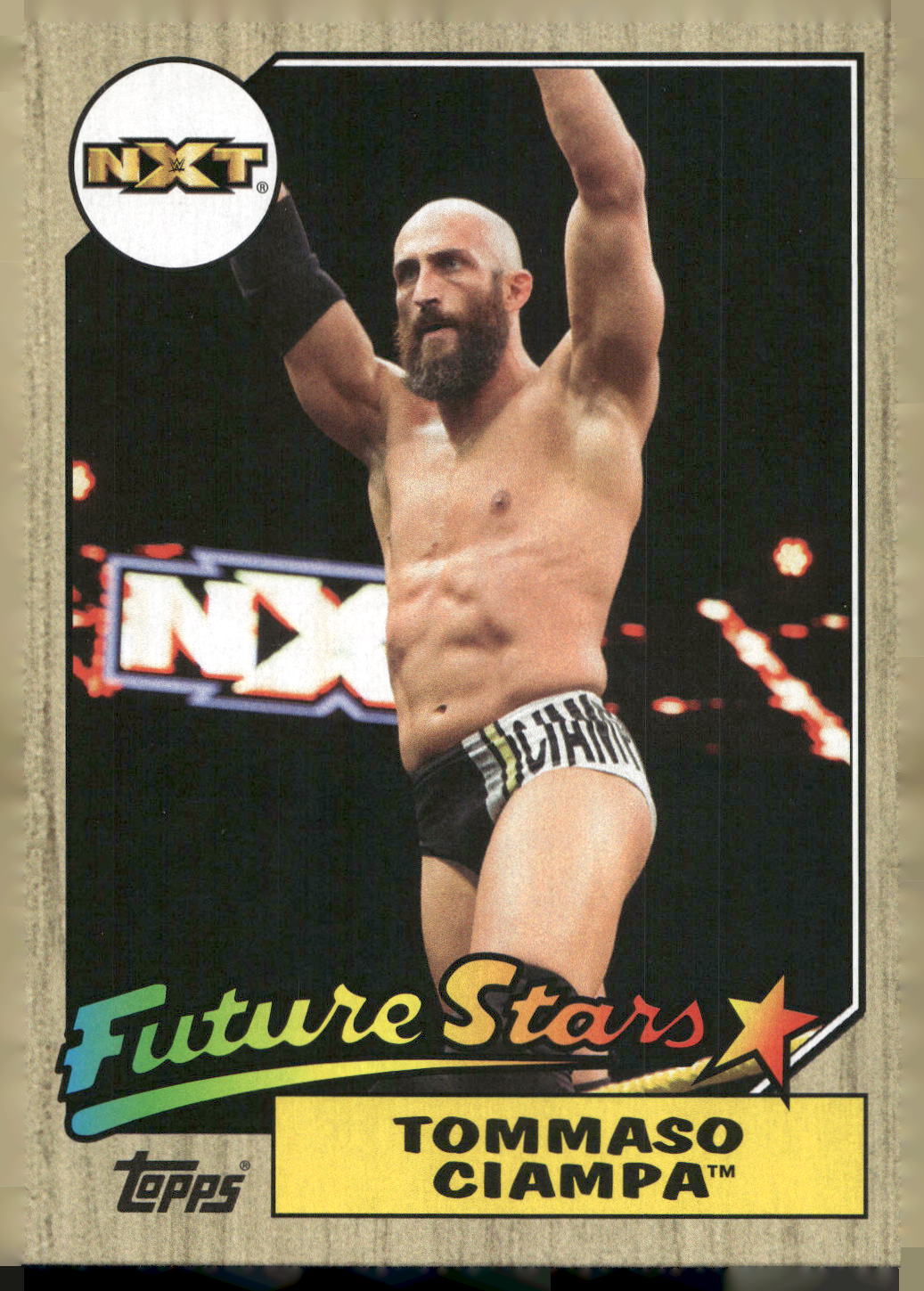 2017 Topps WWE Heritage #8 Tommaso Ciampa