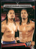 2011 Topps WWE #PP-8 Jimmy Uso / Jey Uso Prestigious Pairings