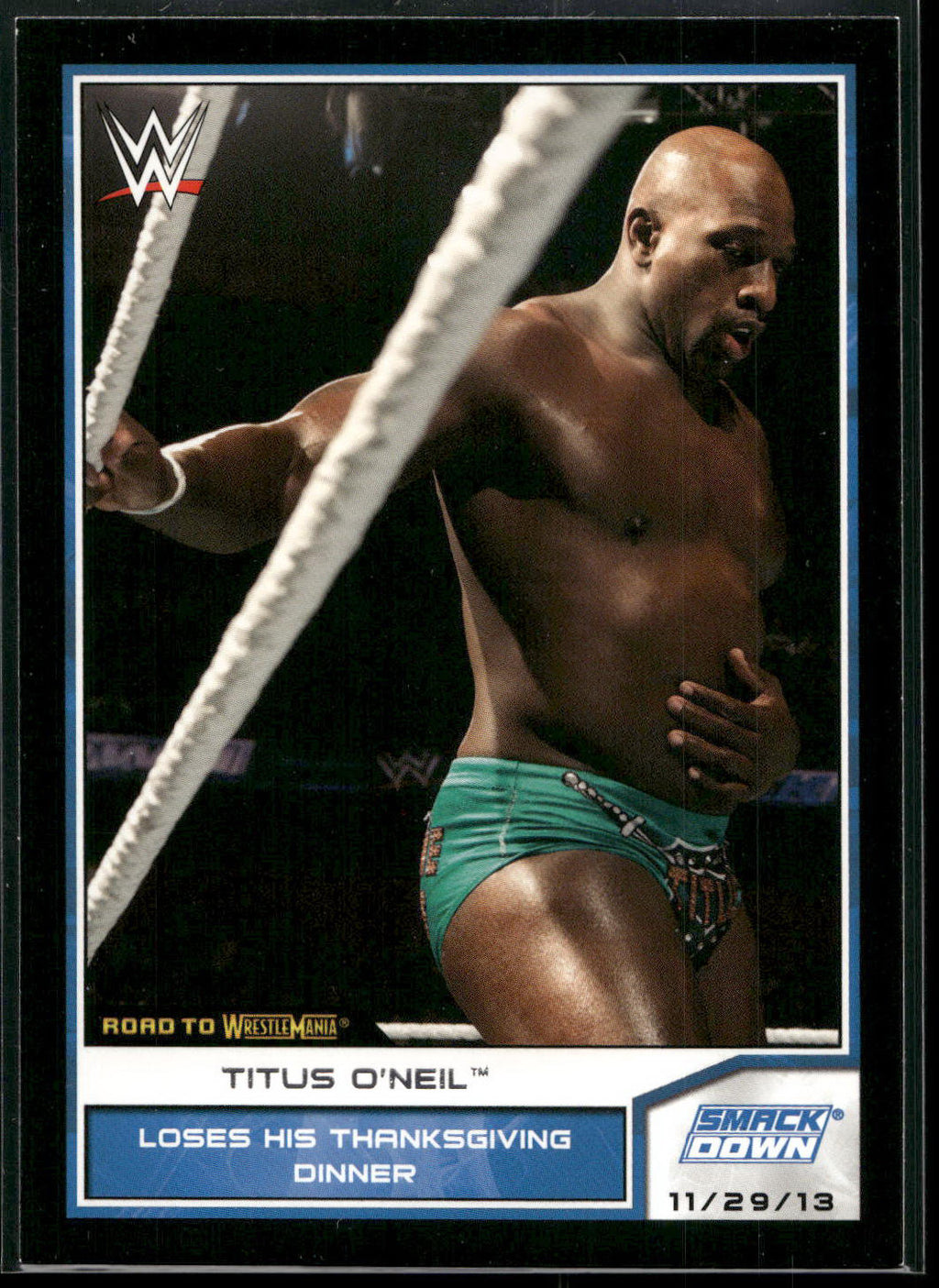 2014 Topps WWE Road to Wrestlemania #60 Titus O'Neil