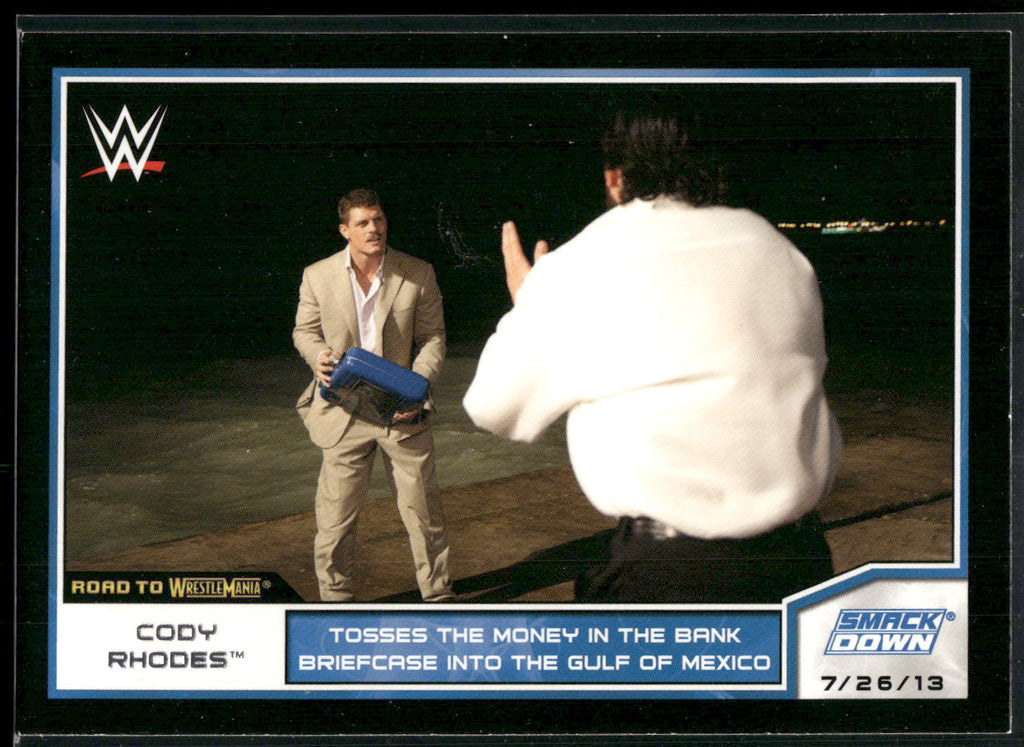 2014 Topps WWE Road to Wrestlemania #28 Cody Rhodes