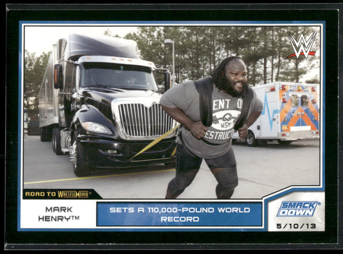 2014 Topps WWE Road to Wrestlemania #8 Mark Henry