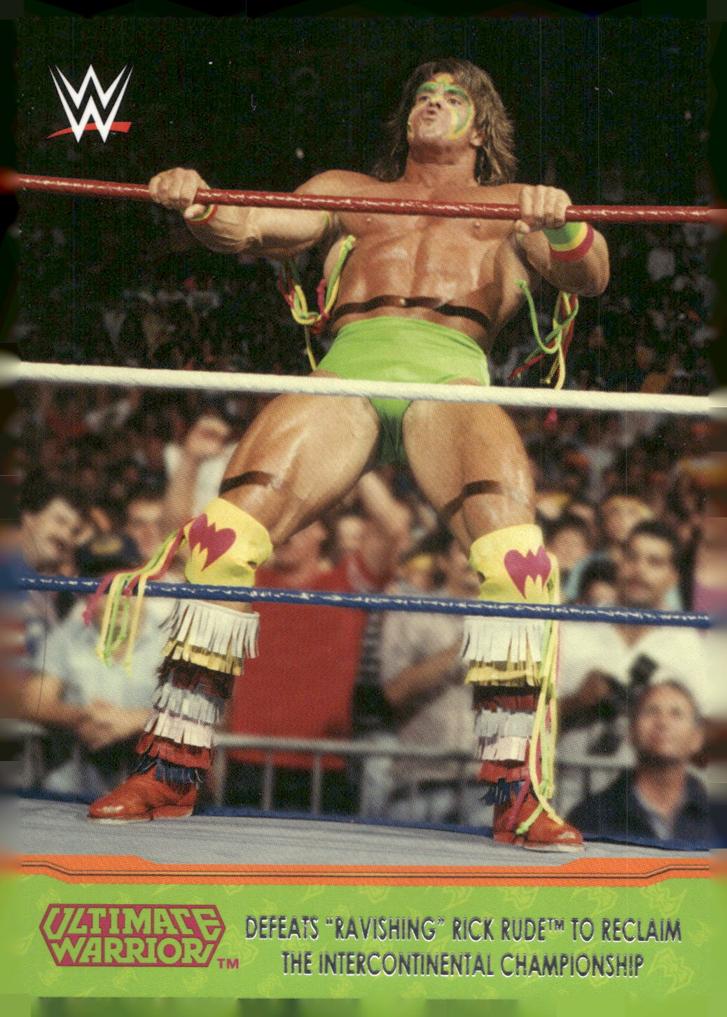 2014 Topps WWE Road to Wrestlemania #2 The Ultimate Warrior