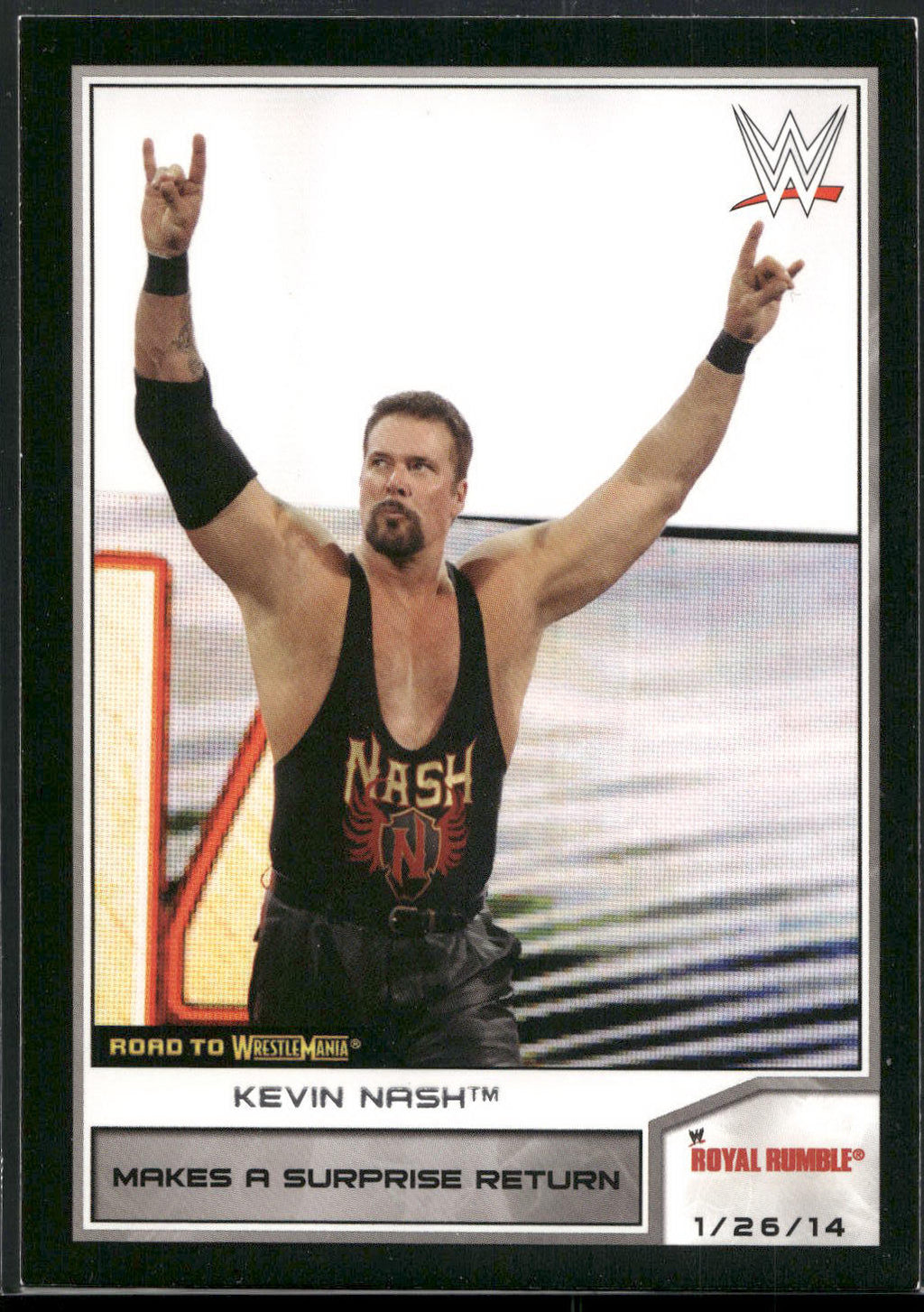 2014 Topps WWE Road to Wrestlemania #73 Kevin Nash