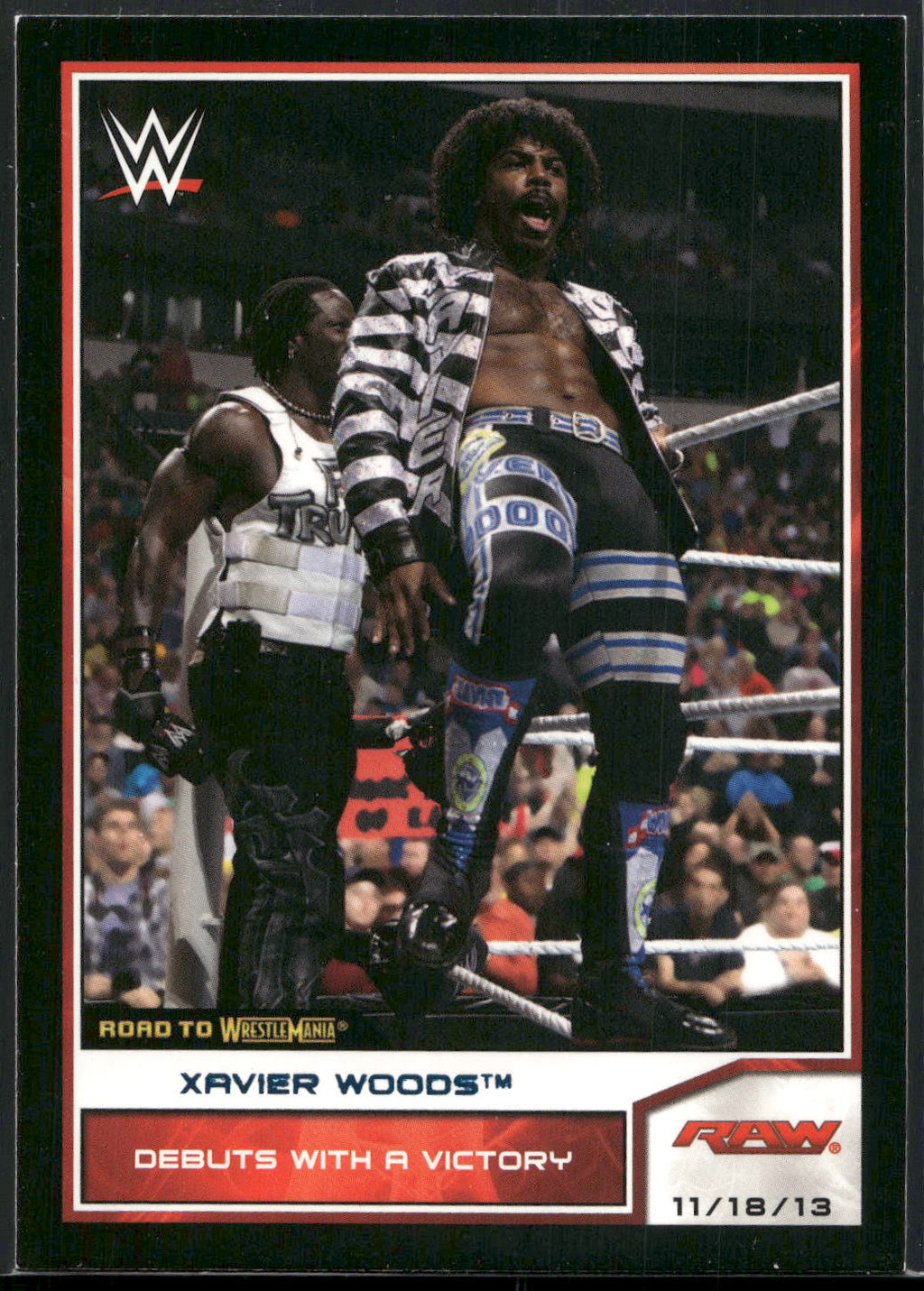 2014 Topps WWE Road to Wrestlemania #56 Xavier Woods