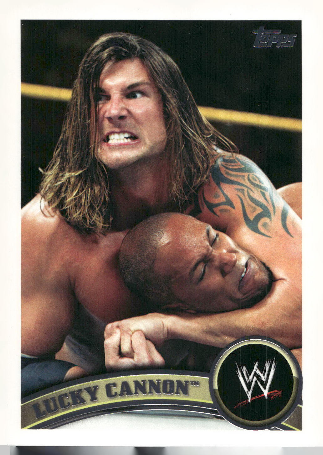 2011 Topps WWE #84 Lucky Cannon