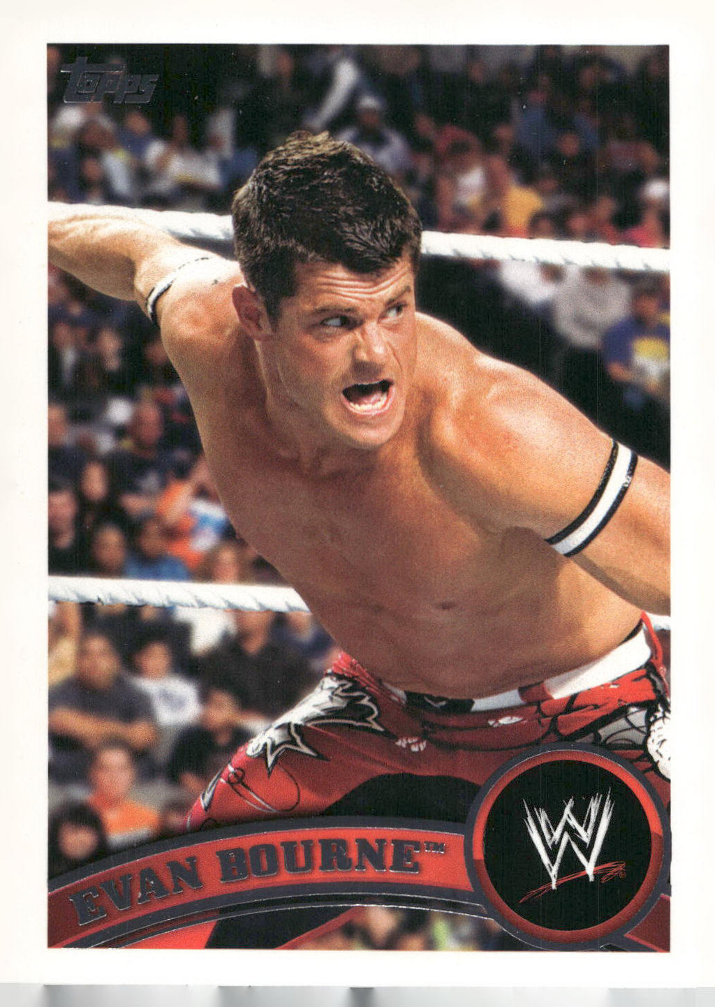 2011 Topps WWE #53 Evan Bourne