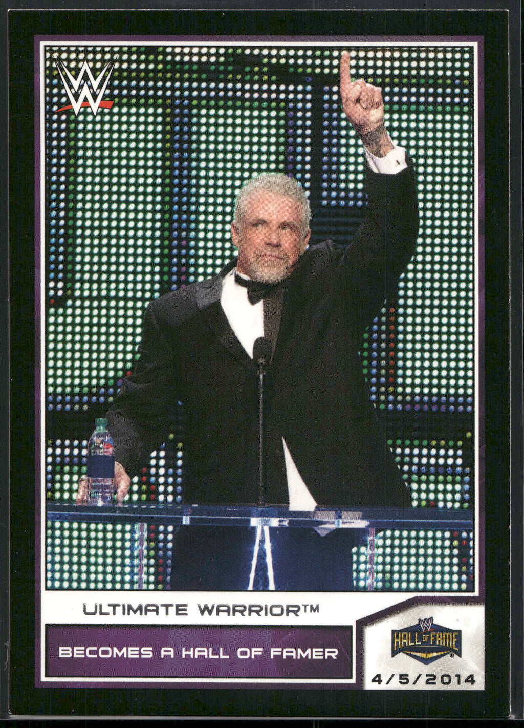 2014 Topps WWE Road to Wrestlemania #98 The Ultimate Warrior