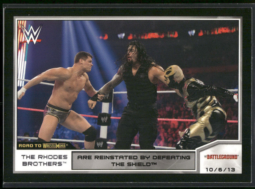 2014 Topps WWE Road to Wrestlemania #47 The Rhodes Brothers