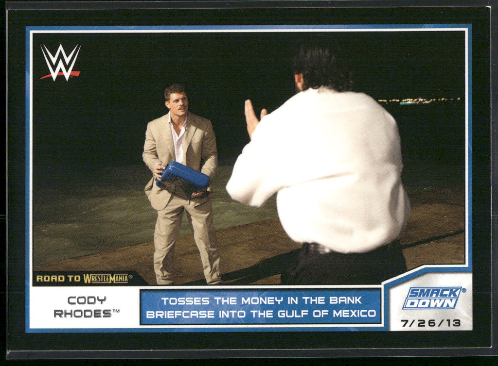 2014 Topps WWE Road to Wrestlemania #28 Cody Rhodes