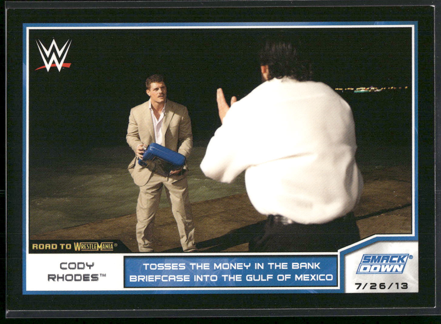 2014 Topps WWE Road to Wrestlemania #28 Cody Rhodes