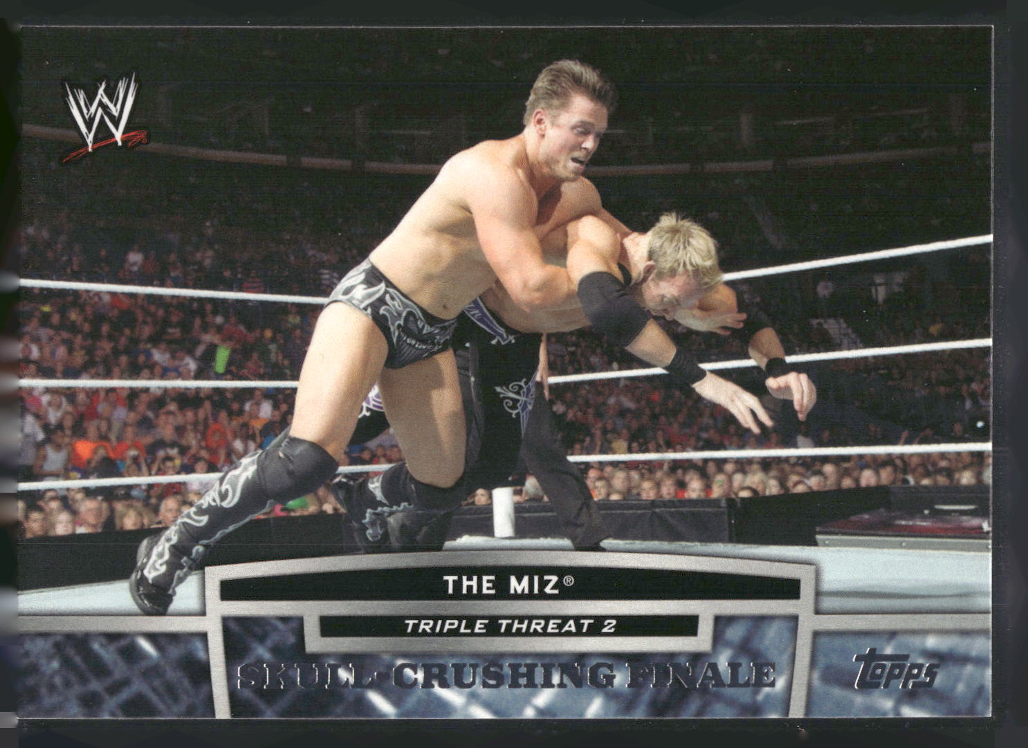 2013 Topps WWE #TT4-2 The Miz Triple Threat Tier 2