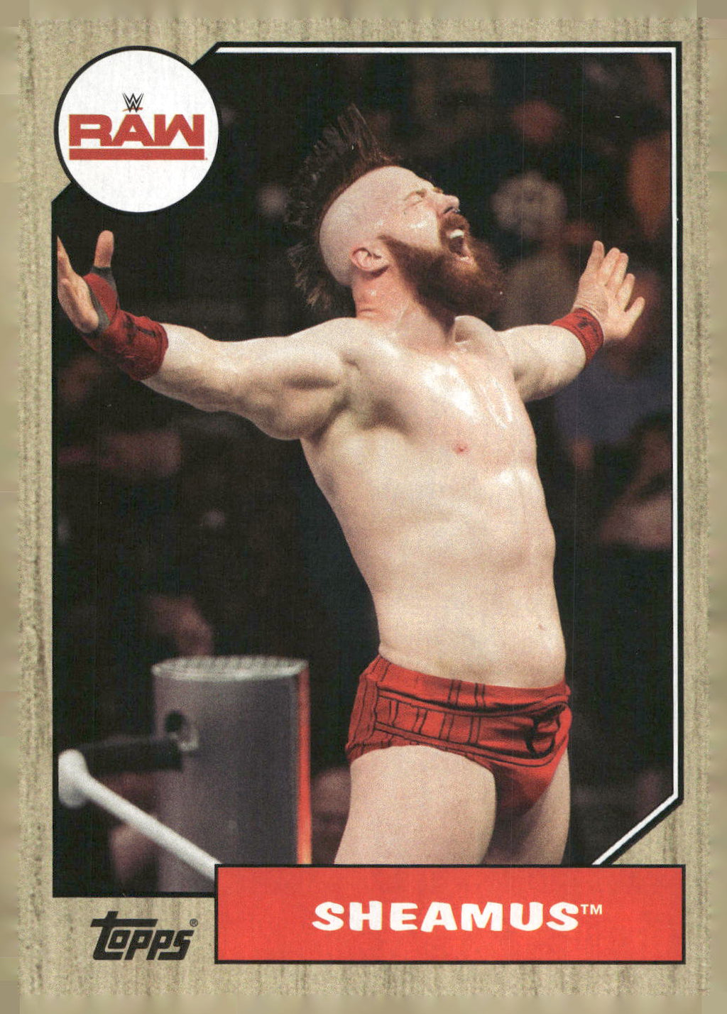 2017 Topps WWE Heritage #36 Sheamus