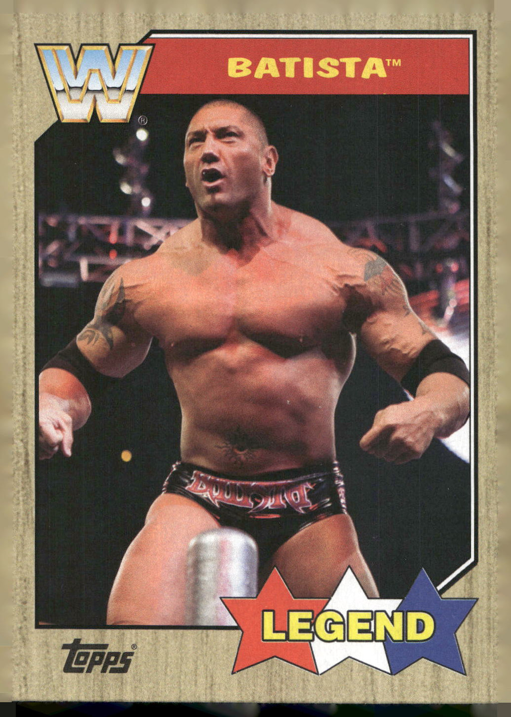 2017 Topps WWE Heritage #70 Batista