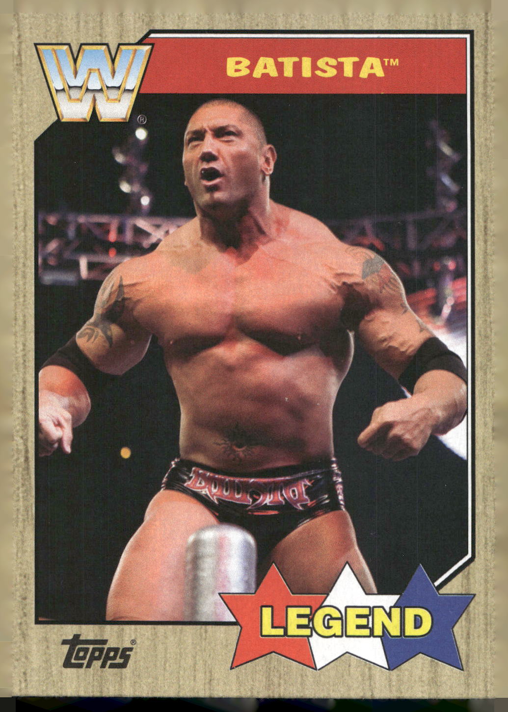 2017 Topps WWE Heritage #70 Batista