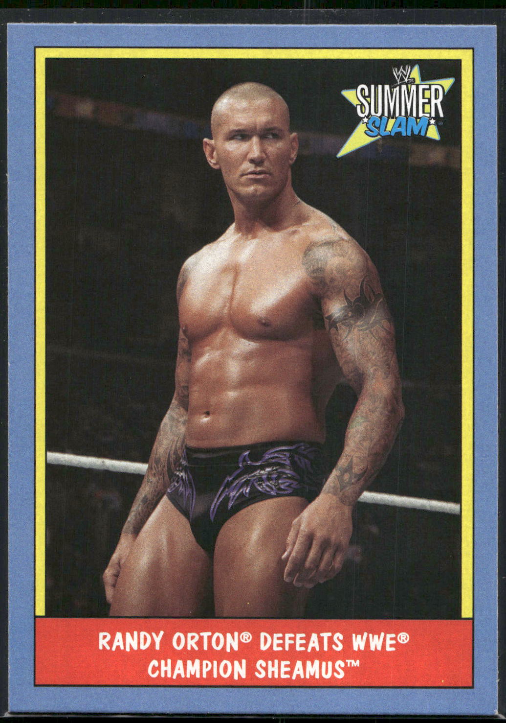 2017 Topps WWE Heritage #37 Randy Orton Thirty Years of SummerSlam
