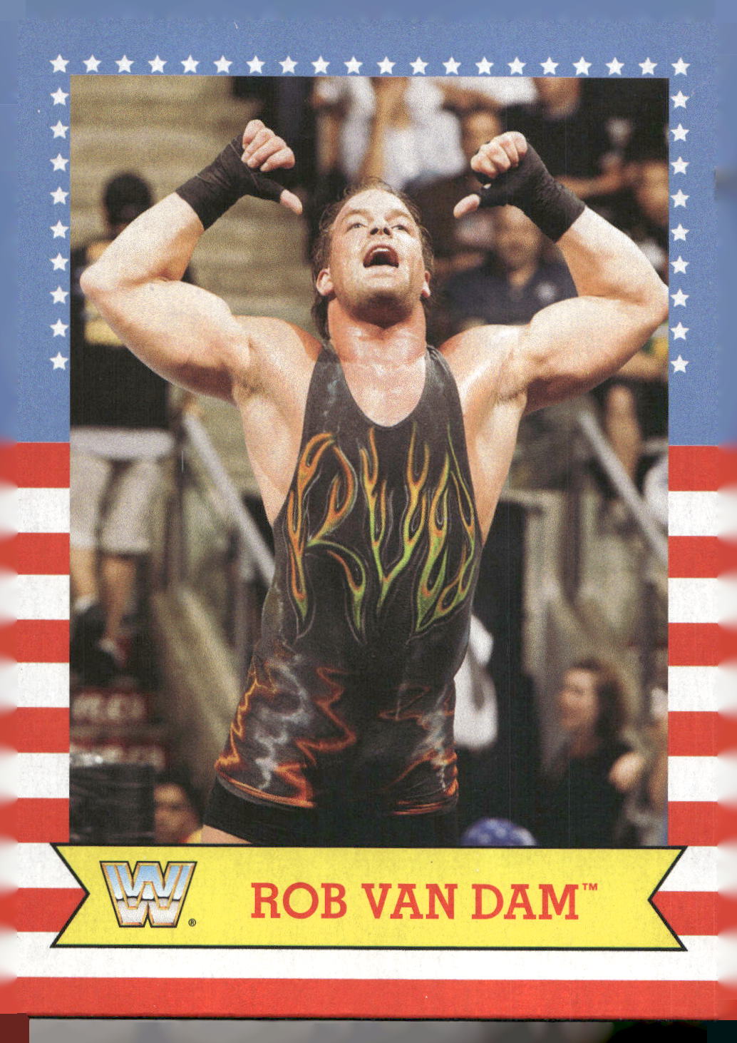 2017 Topps WWE Heritage #9 Rob Van Dam SummerSlam All-Stars