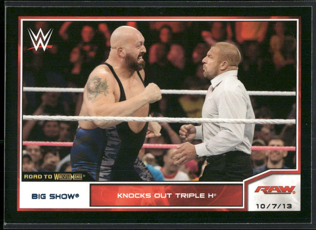 2014 Topps WWE Road to Wrestlemania #48 Big Show