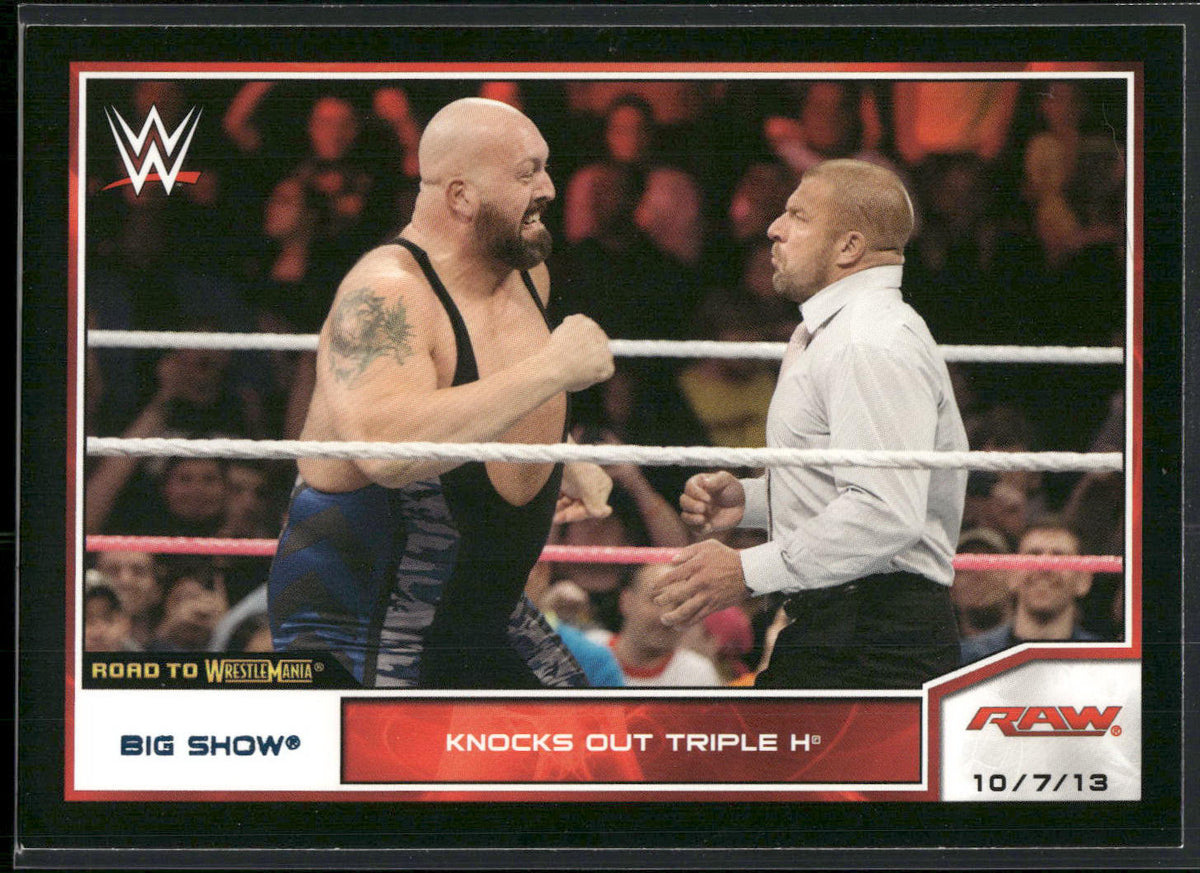 2014 Topps WWE Road to Wrestlemania #48 Big Show