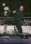 2014 Topps WWE Road to Wrestlemania Undertaker Defeats Sycho Sid for the WWE