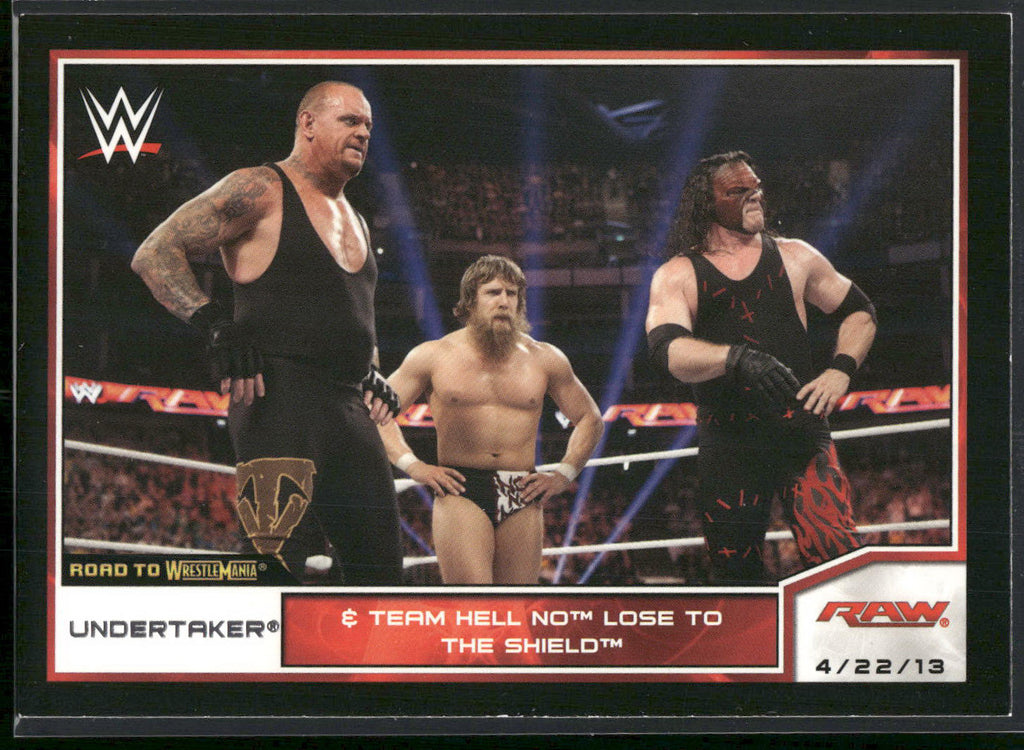 2014 Topps WWE Road to Wrestlemania #5 The Undertaker